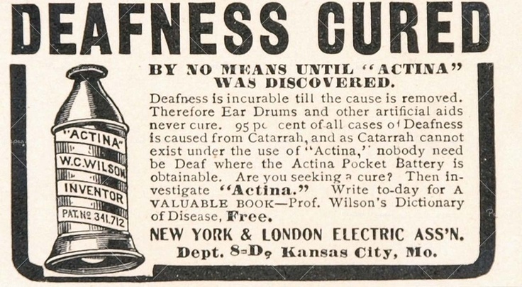 1904 ad for Actina